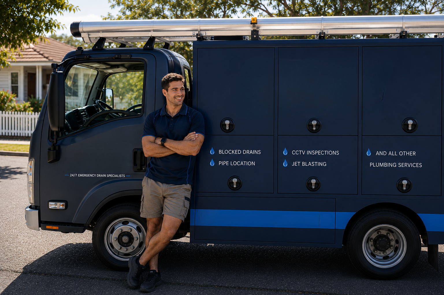 Plumber with Beecroft Blocked Drains van